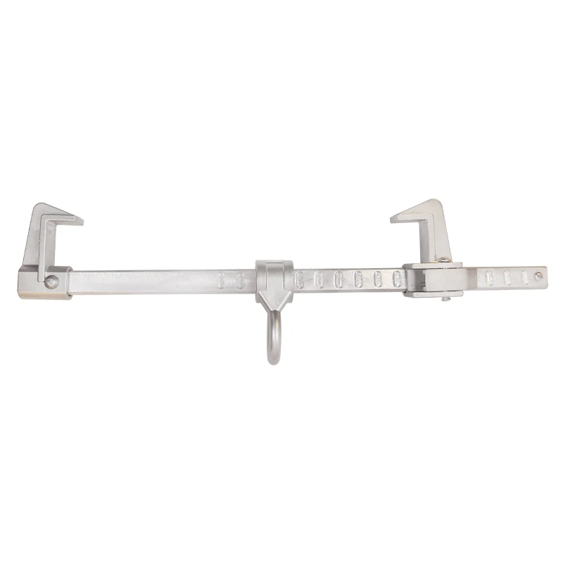 Fall protection 550mm Adjustable Sliding T-beam Anchor Aluminum Horizontal Beam Anchor