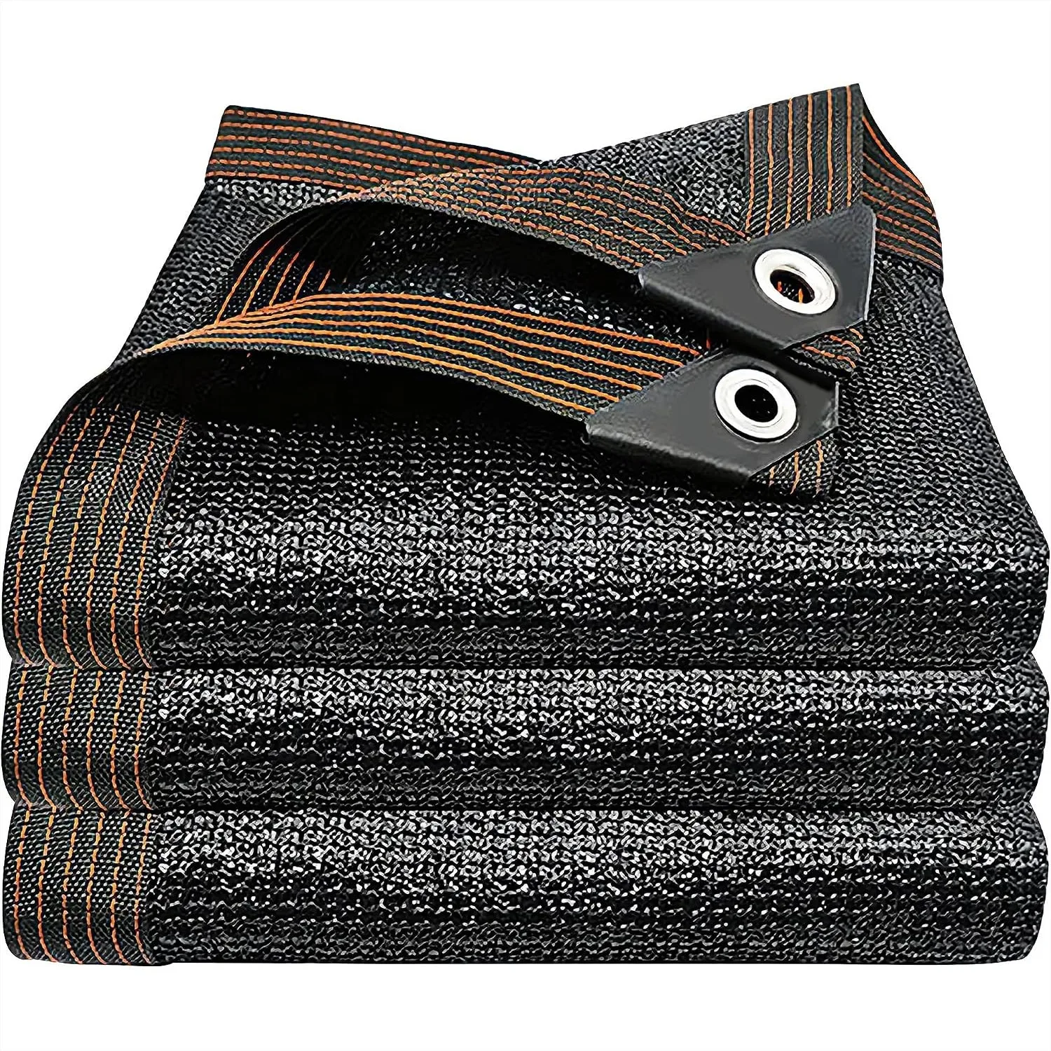50% Shade Cloth 6.6x6.6FT Mesh Tarp with Grommets for Plants, Greenhouse, Patio, Tomatoes