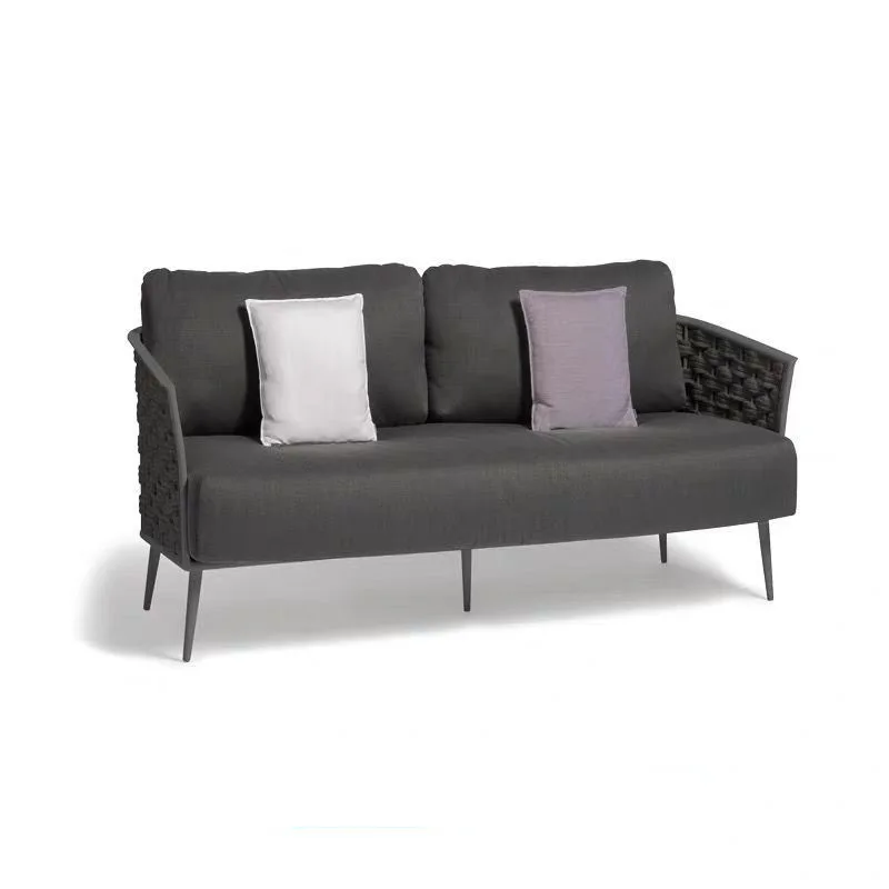 

Роскошная уличная мебель для ресторанов: алюминиевые диваны в скандинавском стиле, плетеные кресла из ротанга для отелей, садовые диваны в деревенском стиле