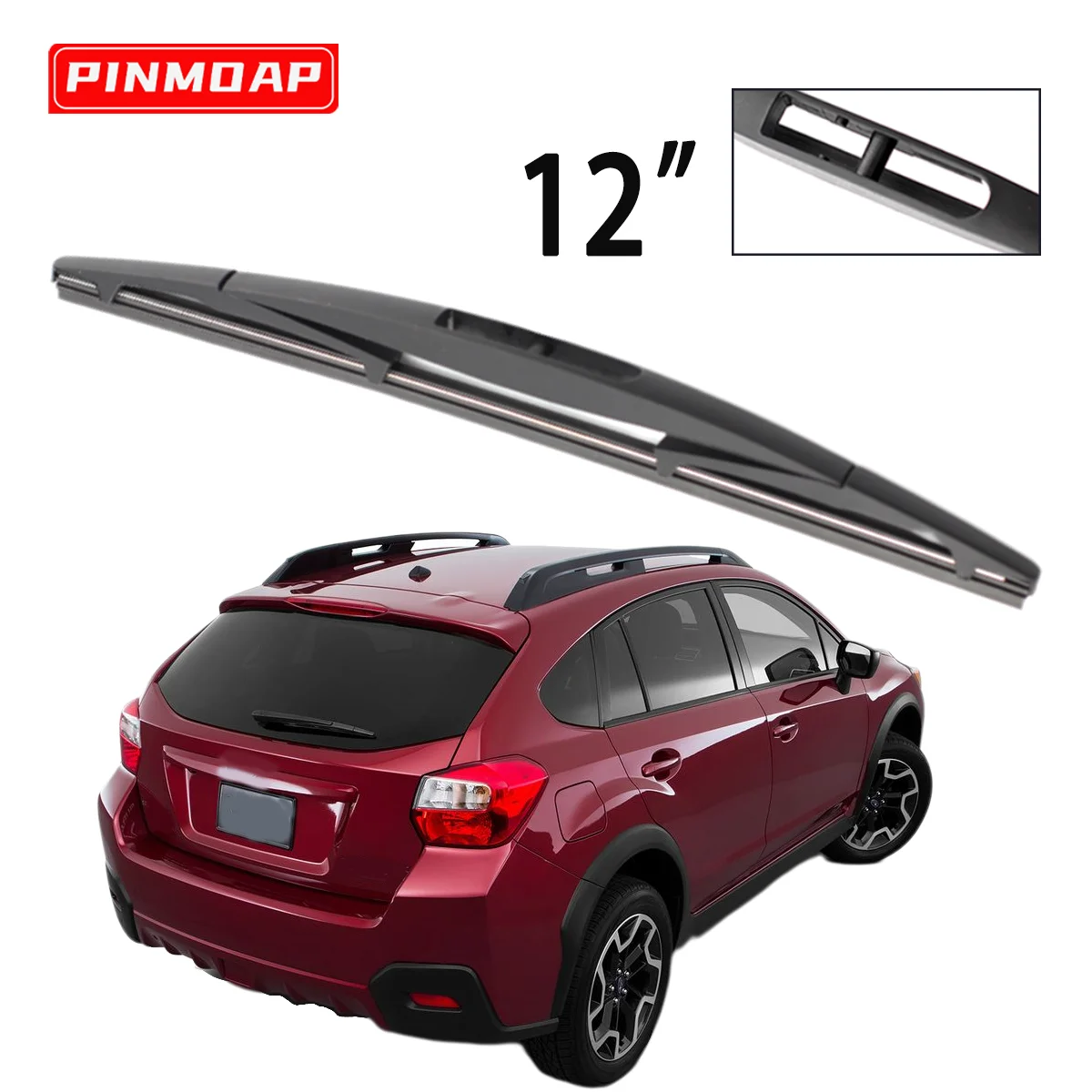 1PC 12 "Heckscheibe Scheibe Wischer Für Subaru XV MK4 2012-2016 Jahr der Windschutzscheibe Windschutz Hinten wischer Klinge Auto Zubehör