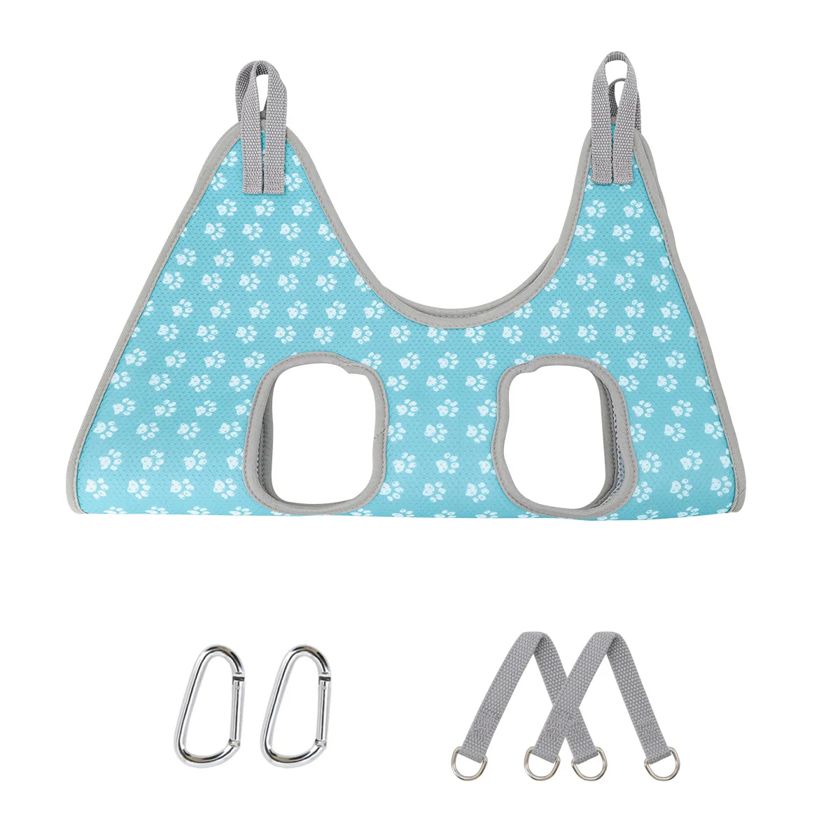 

Pet Dog Grooming Hammock with Security Strap - Grooming Hammock for Small Dogs - Dog Holder for Nail Trimming - Hanging Harness