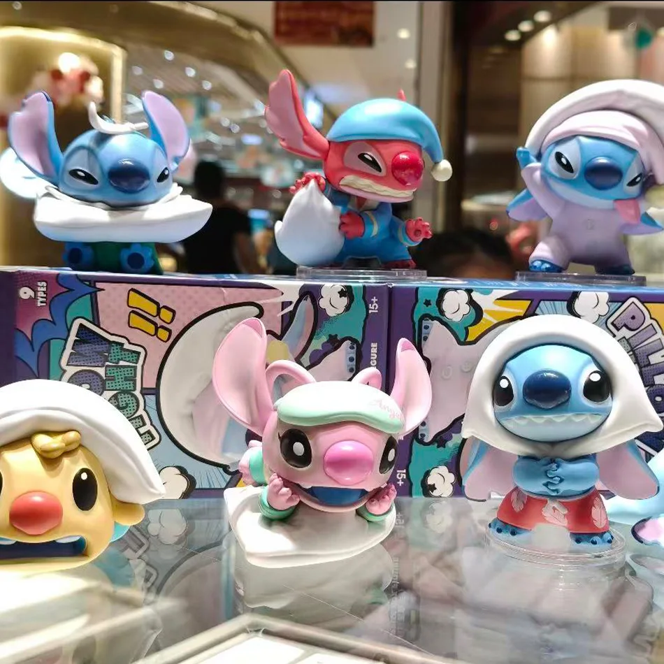 

Набор из 6 фигурок Лило и Стич: Стич, Энджел и другие милые мультяшные персонажи. Коллекционные модели, игрушки, куклы. Подарок для детей.