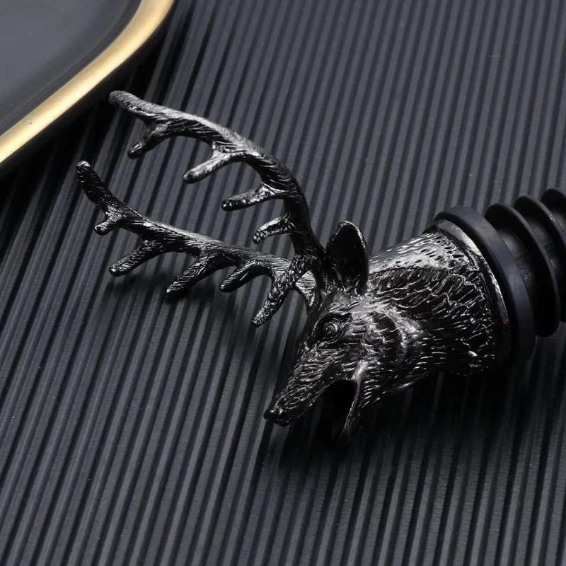 1Pc Stainless Steel Wine Pourer Spout Olive Oil Dispenser Nozzle With Stopper Cork Wine Bottle Plug For Home Bar Kitchen Tools