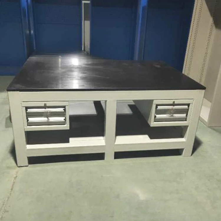 Multi-station student fitter workbench, assembly tool table, operation table, maintenance workbench, four-station fitter table