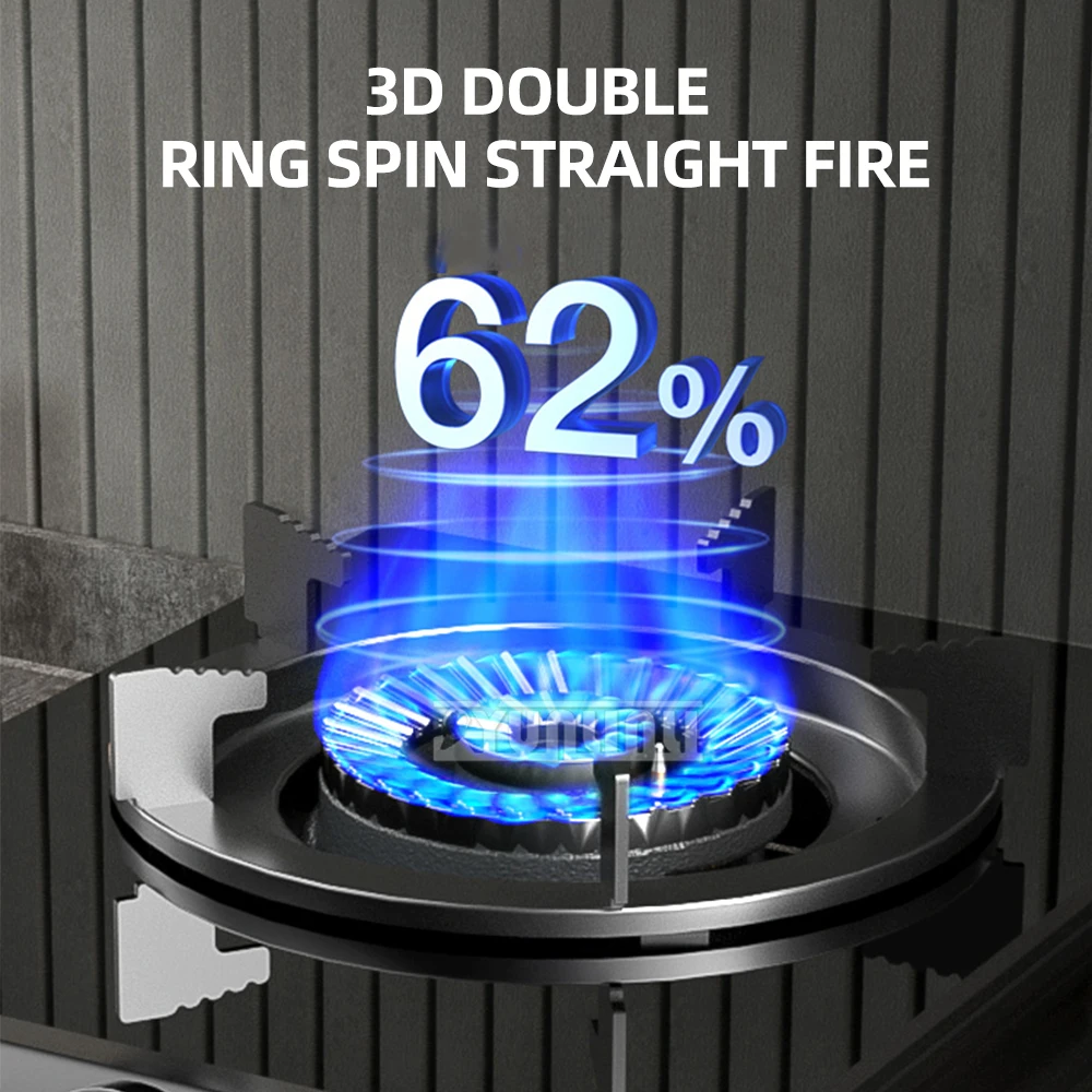 Portable Gas Cooker Single Burner Gas Stove for Kitchen Natural Encimera Gas Hob