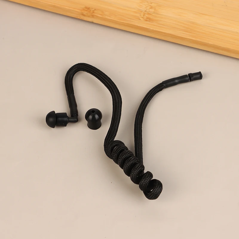 Braided Acoustic Coil Tube Knitted Nylon Waterproof Intercom Earphone Replaceable Air Duct Accessories