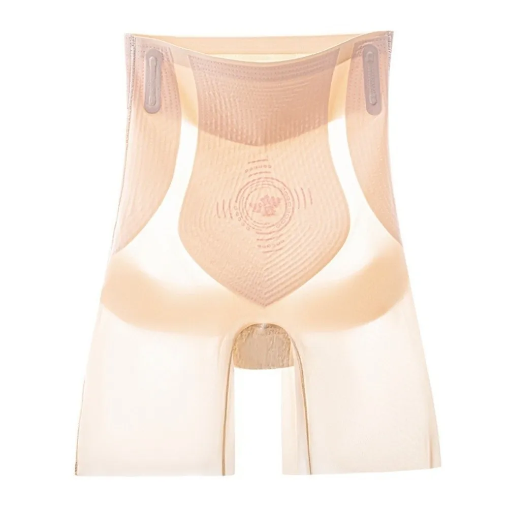 Faja Moldeadora de Cintura Alta Posparto, Ropa Interior sin Costuras de Seda de Hielo, Braguitas con Refuerzo de Algodón en la Entrepierna, Levanta Glúteos