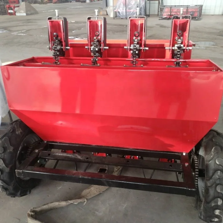

3 point hitch Tractor 4 rows Garlic and potato Planter with fertilizer