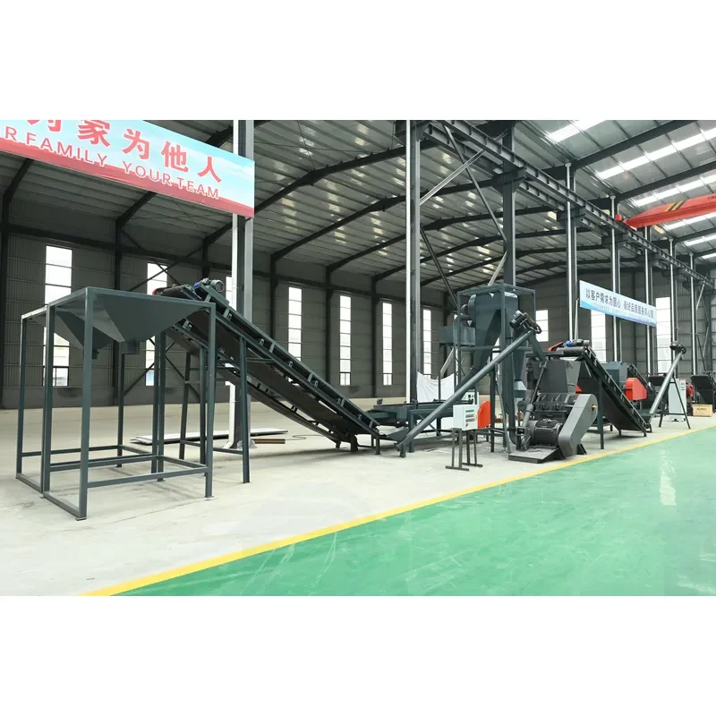 Crusher Waste Tire to Rubber Granules Production Line - Manufacturing High-Quality Recycled Granular Rubber