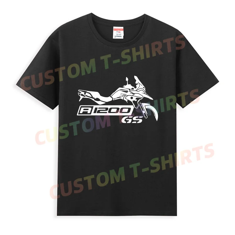 

2024 Men T Shirt Casual Motorcycle Biker Motorbike R1200 GS and Adventure K25 T-shirt Oversized Comfortable Streetwear S-3XL