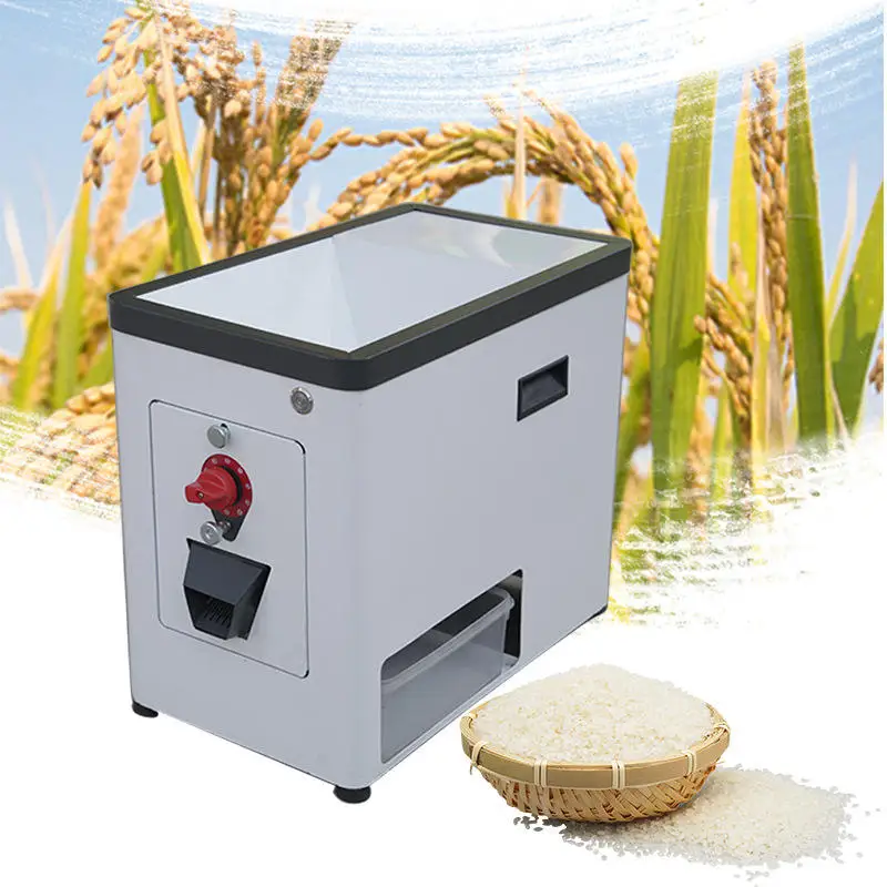 

Household rice factory polishing machine with motor new conditions for grain processing machinery mini automatic milling machine
