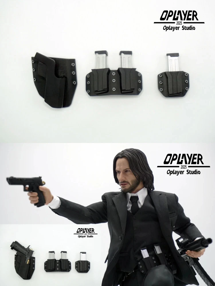 Toy Time 1/6 John Wick Soldier TTI Model Clip Holster Belt Set Accessory Set For 12" Keanus Reeves Action Figure Scene Ornament - view 6