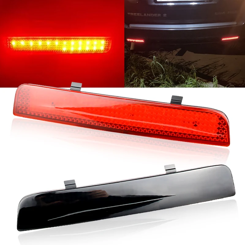 

Светодиодный отражатель заднего бампера, стоп-сигнал, противотуманная фара для Land Rover Range Rover L322 Freelander 2, задний фонарь, автомобильные аксессуары