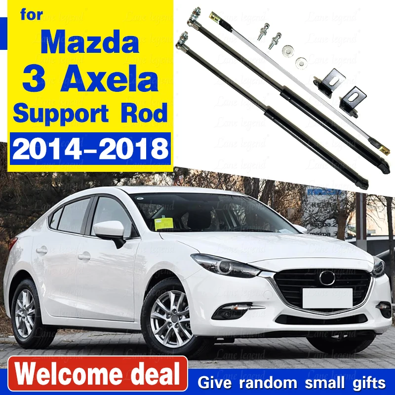 Car Front Bonnet Hood Engine Cover Lift Support Hydraulic Rod Gas Struts For Mazda 3 6 Axela Atenza 2014 2015 2016 2017 2018