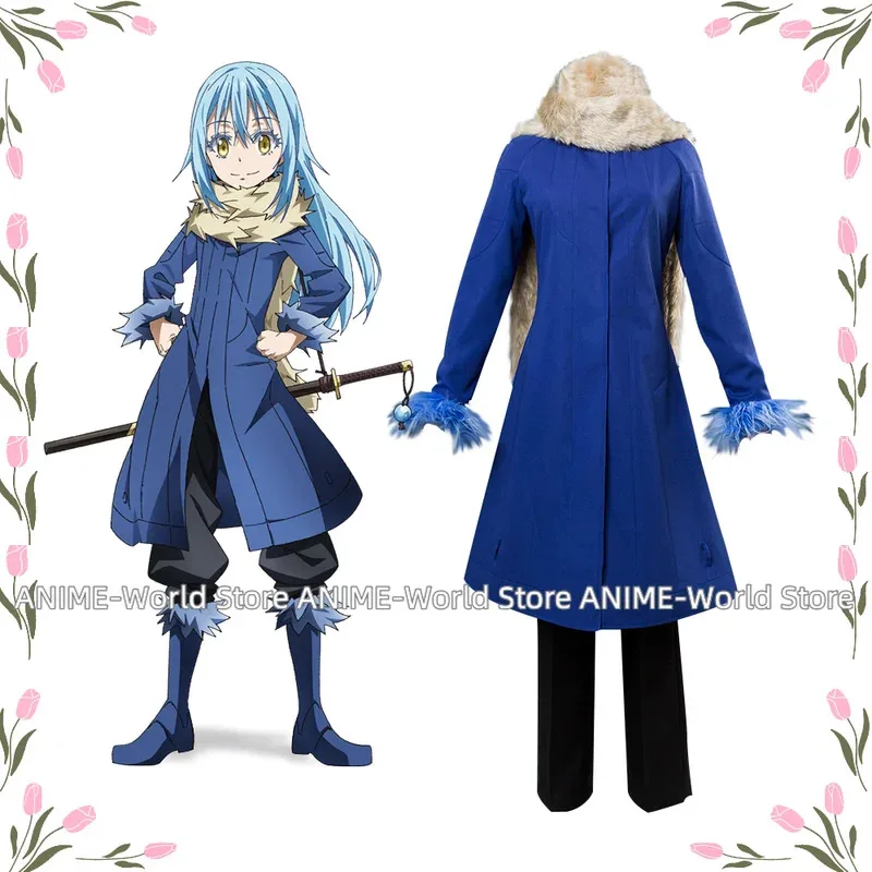 

ff34Anime That Time I Got Reincarnated As A Slime Rimuru Tempest Cosplay Costume Carnaval Halloween Christmas Party Clothing