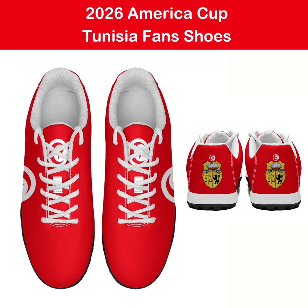 2026 America Cup Custom Print Fans Soccer Shoes Football sneakers Morroco, Senegal, Algeria, Egypt Africa Country Flag Designs view 6