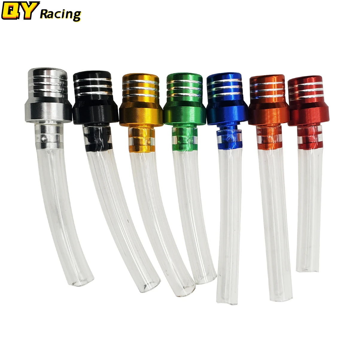 

Motorcycle Gas Fuel Cap Single Way Valves Vent Breather Hoses Tubes For Motocross ATV Quad Dirt Pit Bike Fuel Tank Breather Pipe