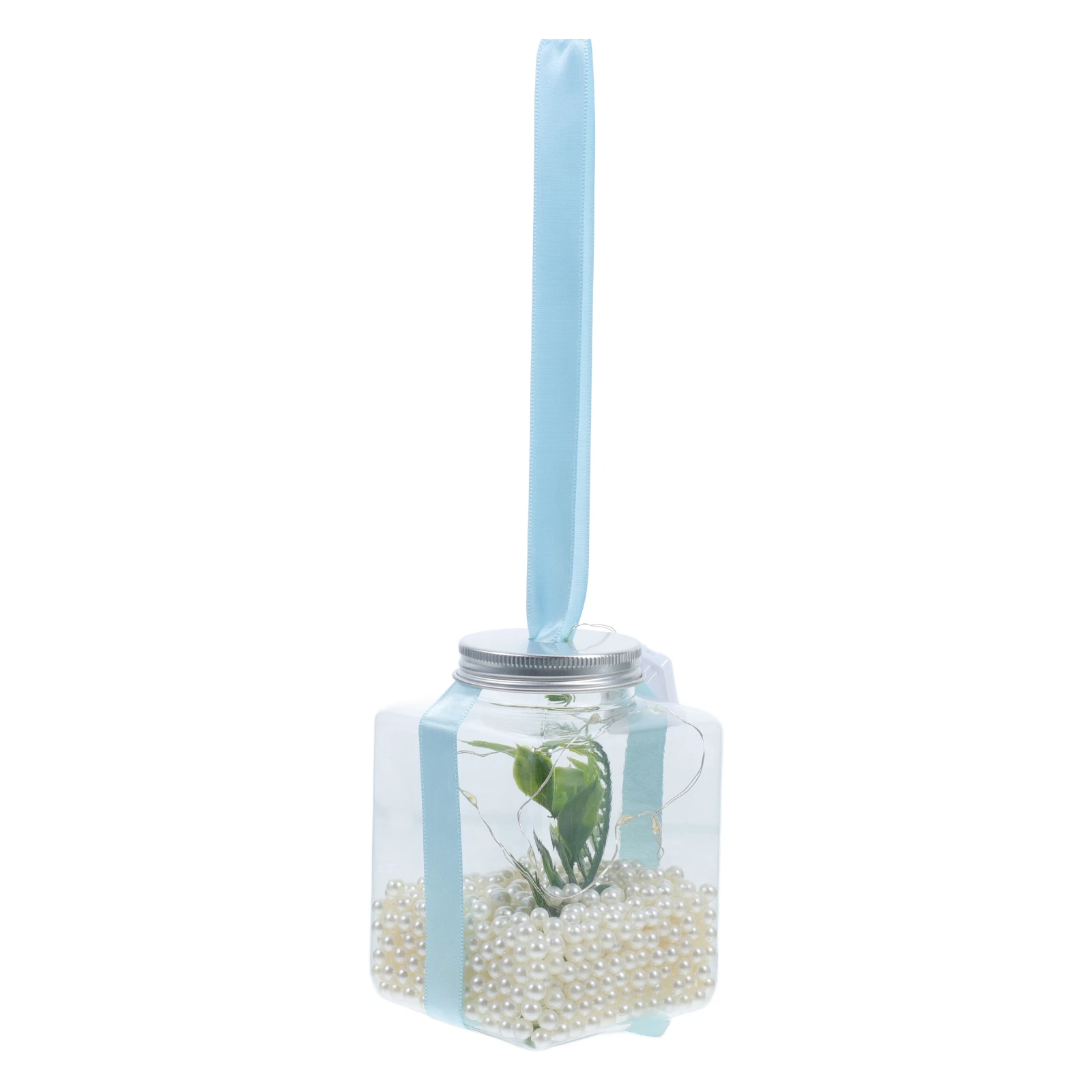 

Plastic Fish Small Transparent Glow Anti Fish Tank For Home Break Desk Home Office Aquarium Pet Supplies