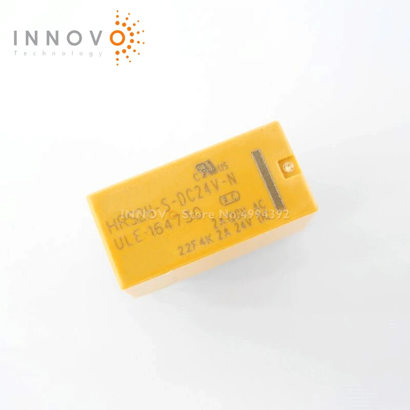 

INNOVO 5pcs/lot HRS2H-S-DC24V-N Signal Relay 24VDC DPDT 2A HRS2 Series Through Hole Free shipping New original