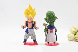 10 Buah / set Bola Naga 7.5-9cm Figur Mini Vegeta Bentuk Kera Raksasa Ranchi Bulma God Shadow Burdock Model Boneka Dekorasi Anime 10 angka chichi penjualan terbaik - №