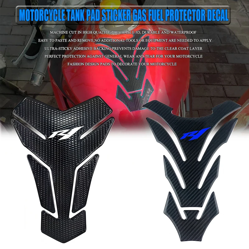 For R1 R1M YZF-R1 Motorcycle Tank Pad Protector Decal Stickers