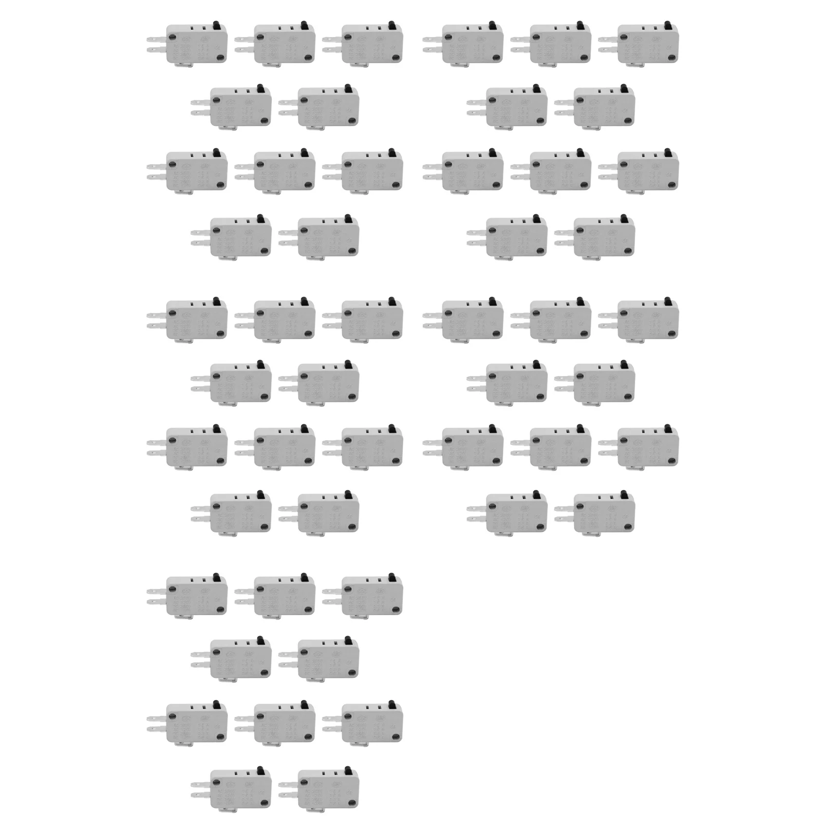 

Универсальный концевой выключатель A55T, 50 шт., для дверей микроволновых печей, духовок, морозильных камер, серия Micro-Type, AC/DC 125V 250V V-15-1C25, с мгновенным действием