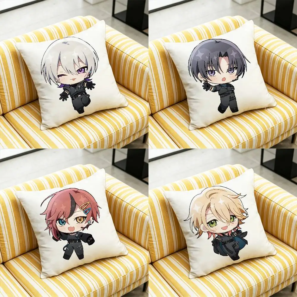 For Idols of Starlight Otome Throw Pillow Case 45cm 50cm 30cm 40cm Car Custom Square Pillowcase Pad Cushion Cover