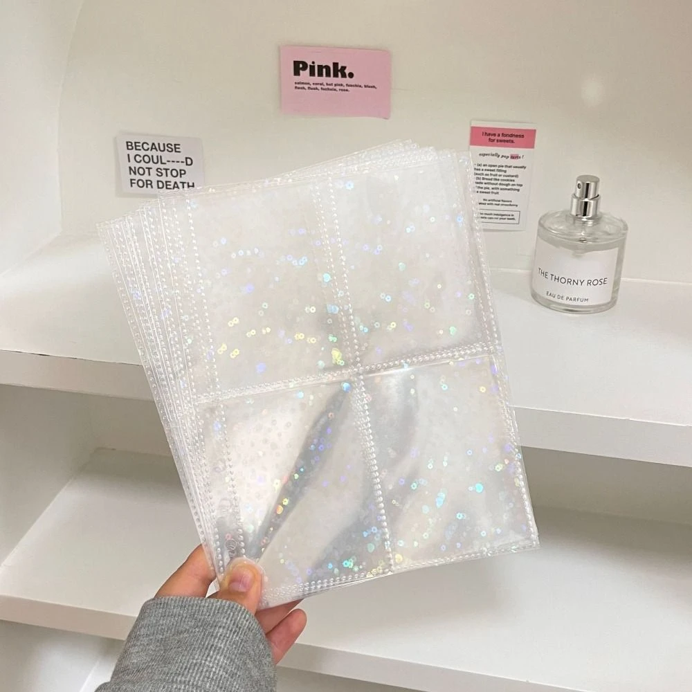 

Stationery A5 Binder Photo Album Cover Korea Style PVC Photo Collect Book Cover Exquisite Cute Card Binder Pack Girls Gifts