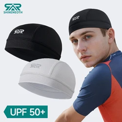 Boné de resfriamento para homens e mulheres, Forro do capacete, Suor Wicking, Beanie de ciclismo e corrida, Chapéu para motocicleta, Capacetes, 2 pcs, 3 pcs, 5pcs