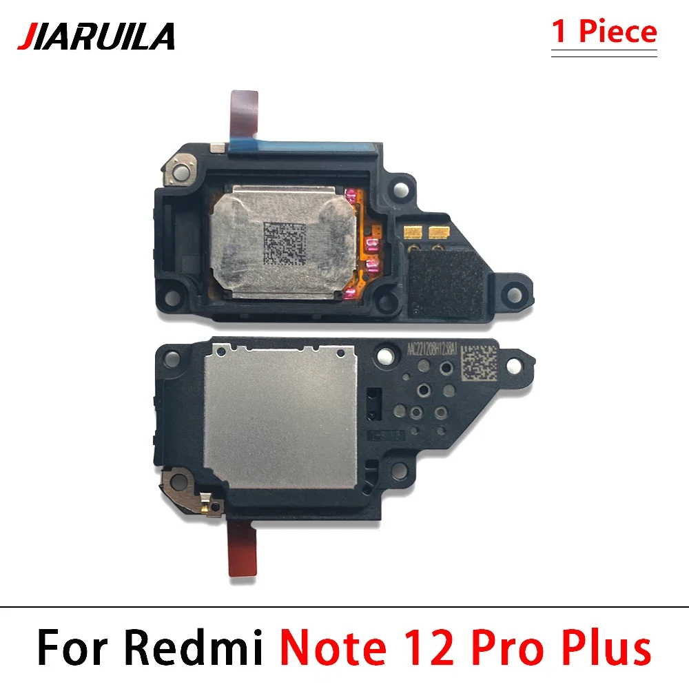 20Pcs，Loud Speaker Buzzer Ringer Sound Module Flex Cable Parts For Xiaomi Redmi Note 12 4G 12S 12 Pro Plus 12r 12 Turbo