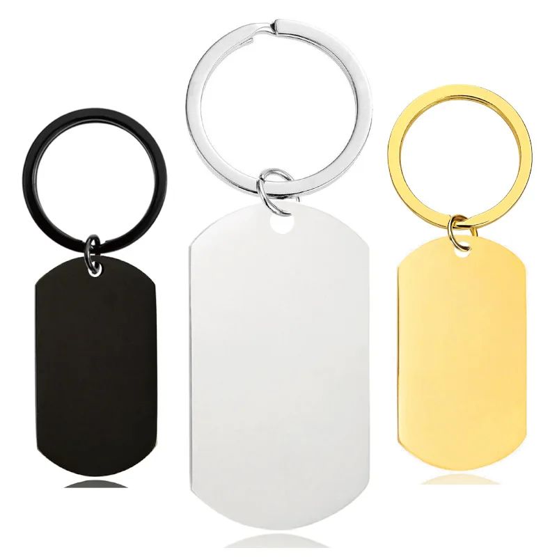 Fashion  Keychains for Men Women Custom Lettering Keychains  Engrave Date Name Logo Keyring Gift for Boyfriend Personalized