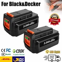 25NEW For Black&Decker 36v/40V 3000mAh Li-ion Rechargeable Power Tool Battery LBXR36 BL2036 LBX2040 LST136 LST420 LST220 L50