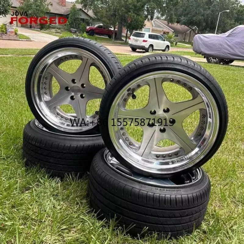 

Литые диски для люксовых автомобилей 5x114.3 с полированным ободом, 20, 21, 22 дюйма, алюминиевые, 24x14, полированные колеса