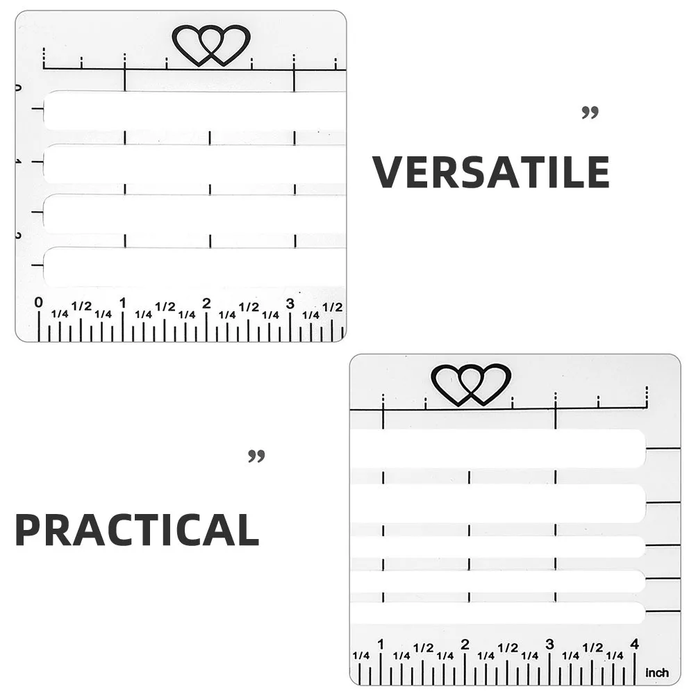 12Pcs Versatile Template Rulers Plastic Stationery for DIY Projects Calligraphy Greeting Cards Lettering Guides Drawing Supplies