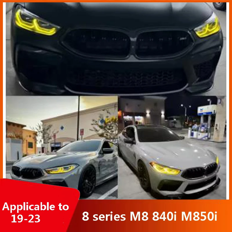 

Suitable for Bmw19-23Year8DepartmentM8 840i M850iLemon YellowCSLGolden Eye Module Daytime Running Lights