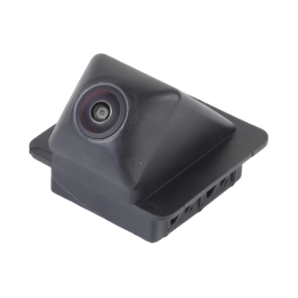 For Safe Reversing Car Rearview Camera Direct Replacement Sturdy ABS Material Black Finish 12V Working Voltage