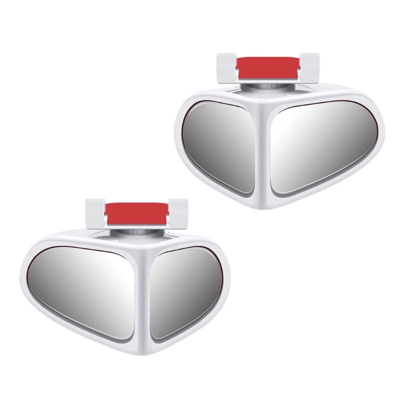 Car Side View Blind Spots Reflectors Glass Adjustable Auxiliary for Safe Parking Dropship