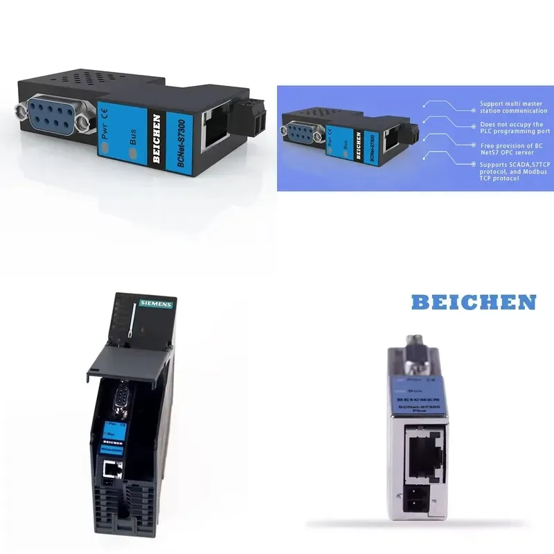 Hot Sale BCNET-S7300 Module for S7-200 300 400 Series PLC Serial Port to Ethernet Communication Processor