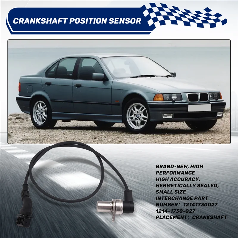 

Crankshaft Position Sensor 1214-1730-027 Crankshaft Pulse For BMW 5 Series E39 12141730027-AU62