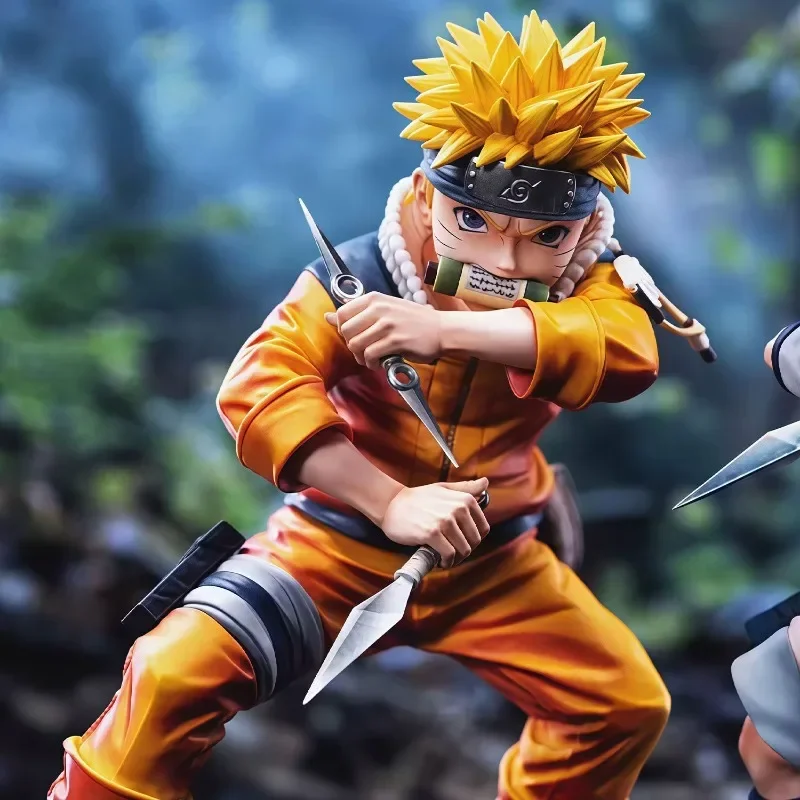 طلاء كامل بانداي بانبريستو اوزوماكي ناروتو اوتشيها ساسوكي بيكسيف أنيمي الشكل الحلي الطرفية العصرية اللعب الرسوم المتحركة موضوع