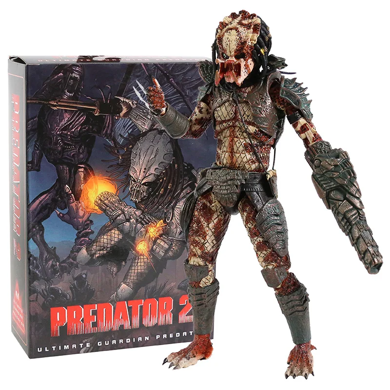 NECA Predator 2 Ultimate Guardian Predator PVC Action Figure Model Collection Gift Toy