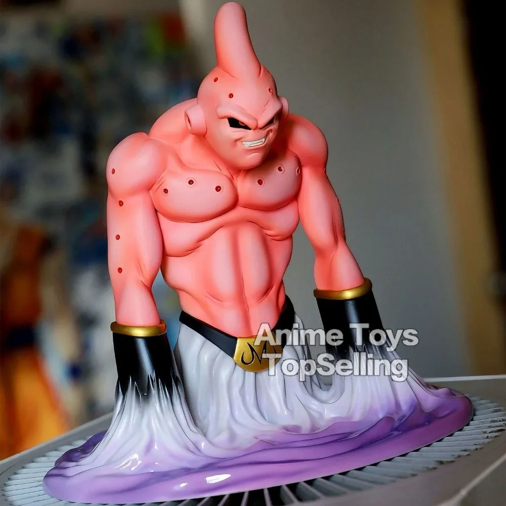 13.5cm/5.31in anime dragon ball figura majin buu figuras de ação estátua pvc desktop ornamentado coleção modelo brinquedos presentes