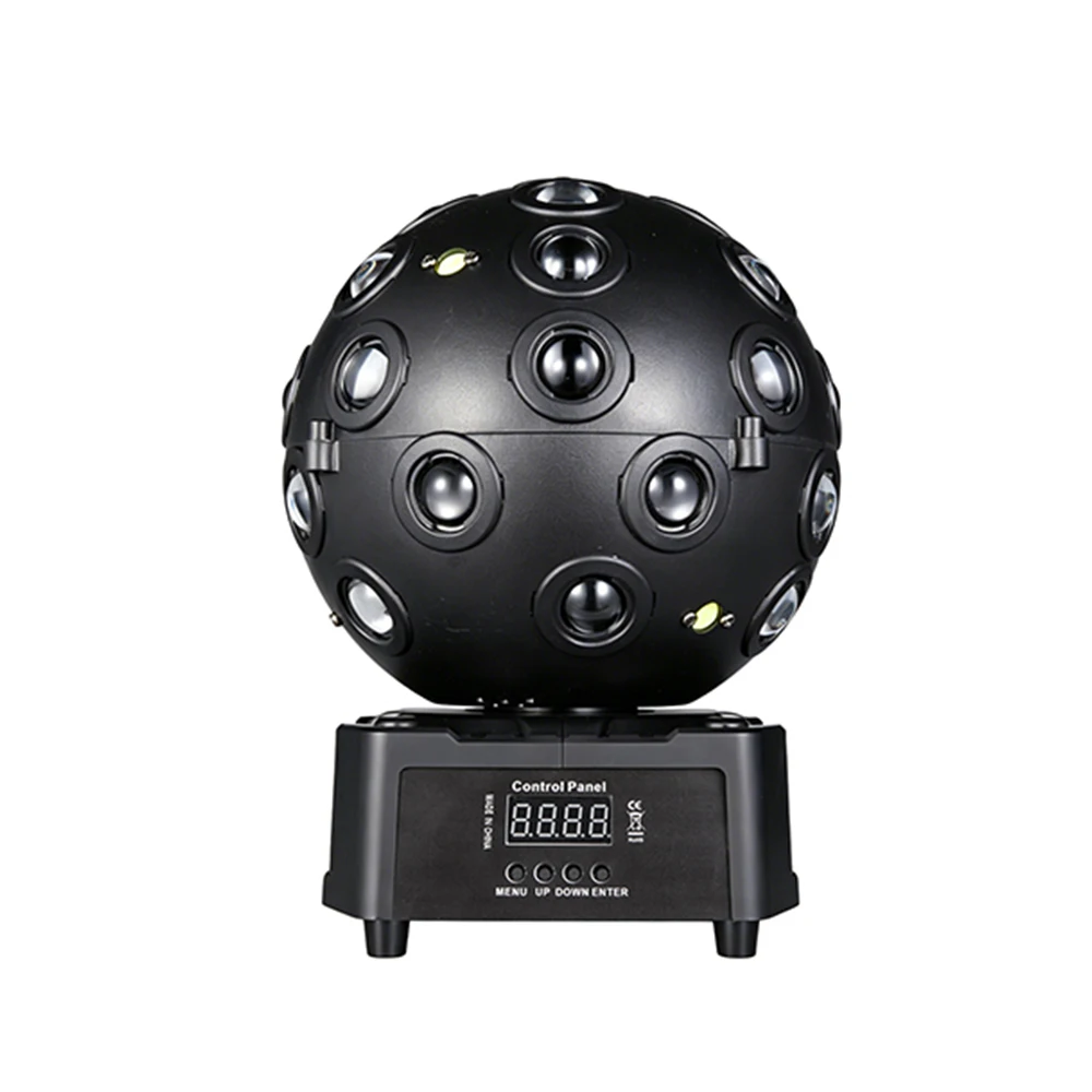 150W Magic Ball Disco Lights Remote Control LED Beam Moving Head DJ Strobe Lights RGBW Stage Lighting For Nightclub Bar Events view 4