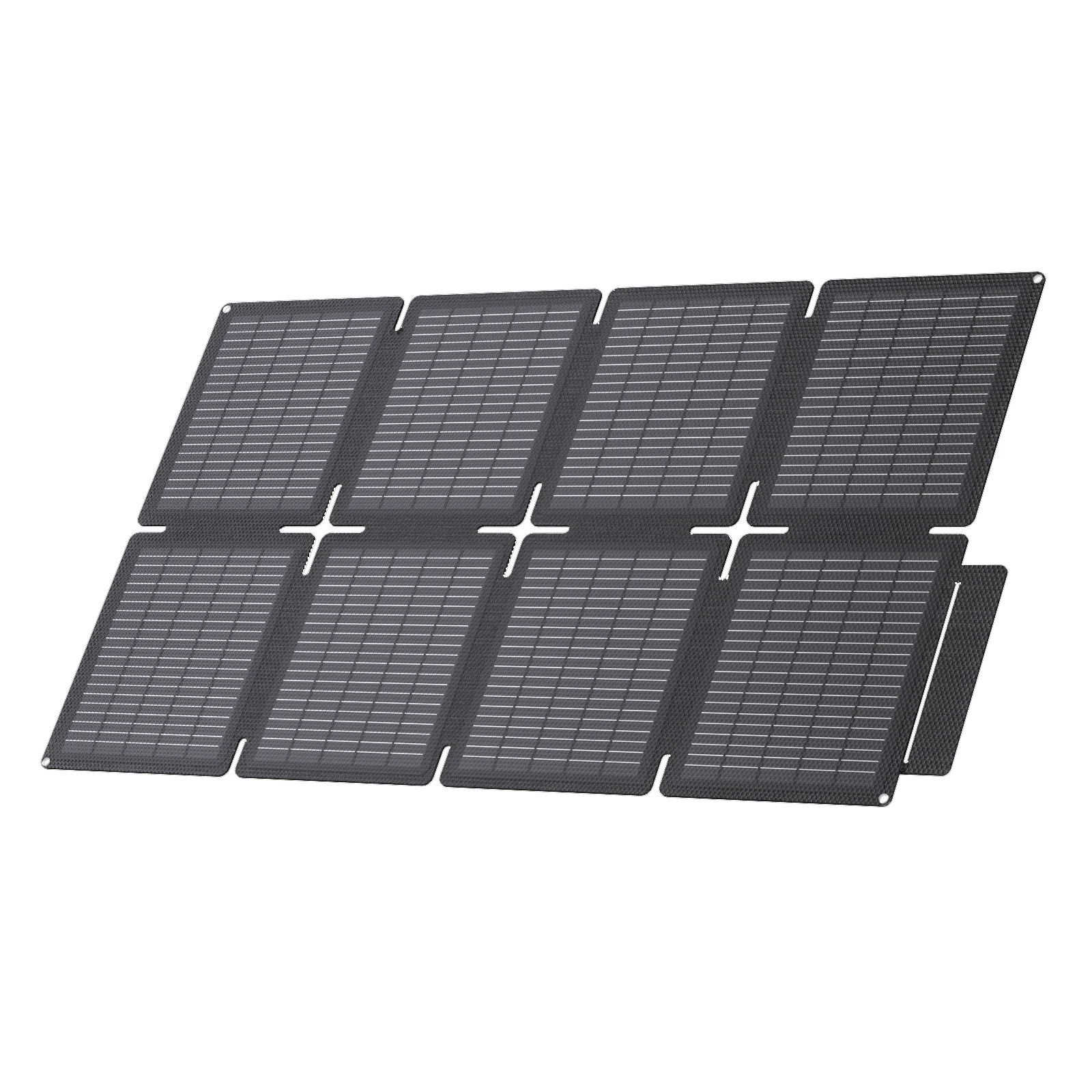 LIONSHEE 60W Mini Faltbares Solarpanel Tragbar mit 3 Anschlüssen USB-C USB-A DC IP67 Wasserdicht Schnellladegerät für Outdoor Camping Smartphone Powerbank Powerstation