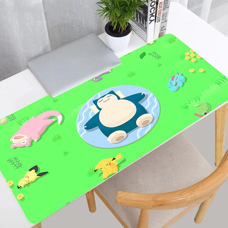 Large Mouse Pad Pokemon Pikachu Gamer Keyboard Mousepad Pc Computer Desk Mat Gaming Pad Mouse Mats For CS GO LOL 900x400