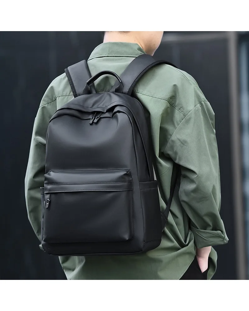 

New men's business leisure backpack simple large capacity outdoor travel backpack waterproof computer backpack