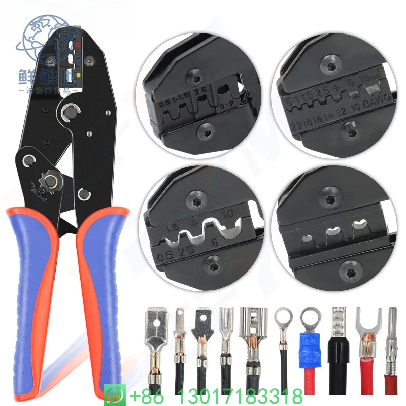 

Cold Crimping Pliers YF Series Professional Crimping Tool for Insulated Wire Connectors and Copper Terminals