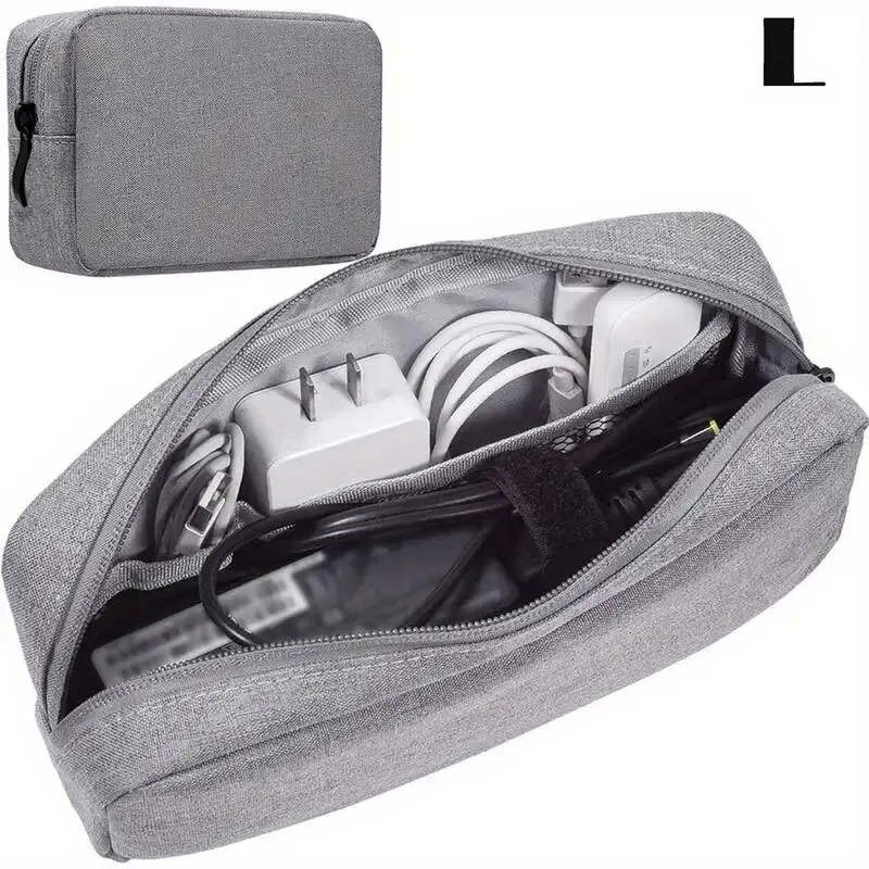 Aufbewahrungstasche, Kabel-Organizer, Reisetasche, kleine Aufbewahrungstasche für Elektronik, SD-Karte, Powerbank