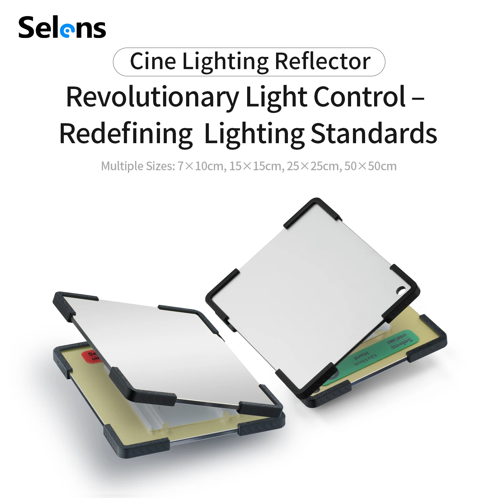 Selens New Professional Cine Lighting Reflector 4-Type Soft Light Photo Studio Kits Lighting Reflector Photography Accessories
