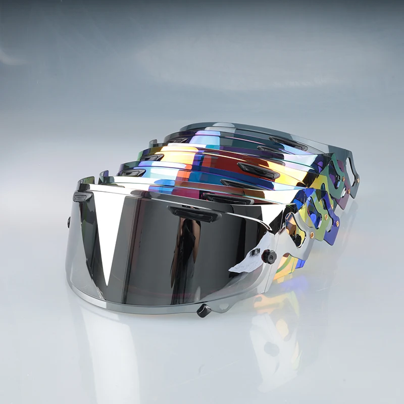 Lente de visera de casco para motocicleta ARAI RX7X-NEO-XD-GX, protector de casco de repuesto, visor de parabrisas, accesorios de cristal